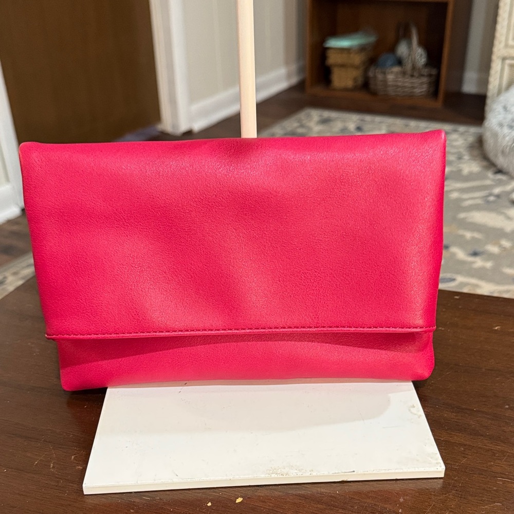 Kelly & Katie Vibrant Pink Clutch